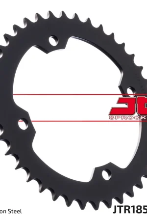 JT SPROCKETS - REAR STEEL 40T, 520 - Sprockets - Compatibel met Yamaha Populair